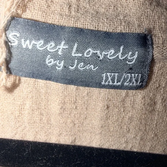 Elegant Beige Ruffle Tunic -renaissance, costume Boho - Picture 8 of 8